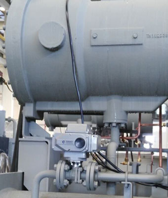 Latest company case about Cryogenic Two-Phase Flow – GRAT Split-Body Electric Ball Valve for Industrial Refrigeration Systems