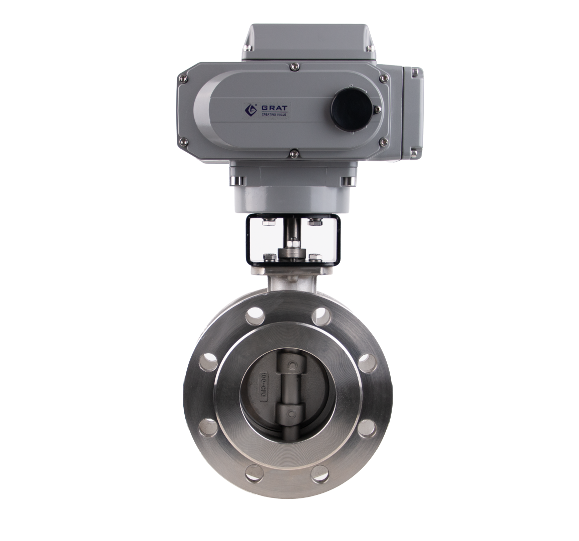 Latest company case about Innovative Industrial Control: GRAT Electric Triple Eccentric Butterfly Valve Reshaping Process Reliability