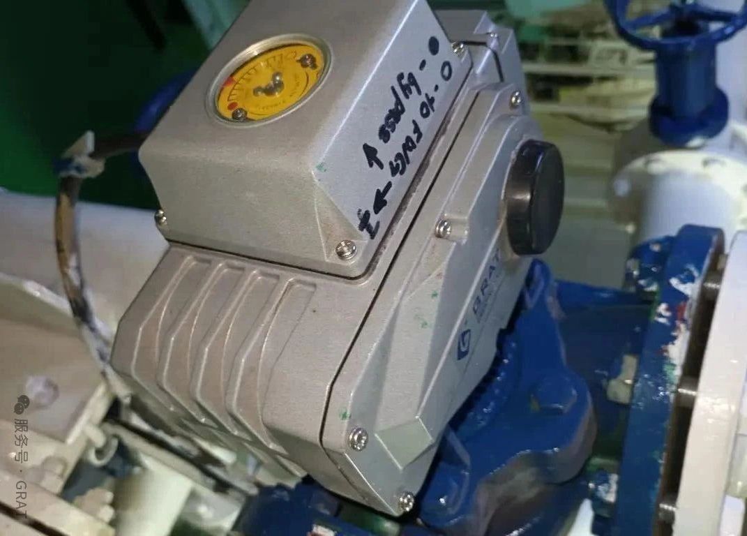 Latest company case about GRAT Marine Electric Actuators: Unlocking Intelligent and Safe Ship Operation and Maintenance