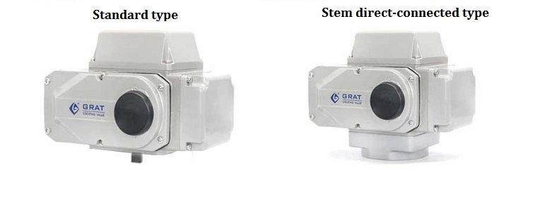 Alloy Miniature Intelligent Electric Actuator IP68 With Analog Input / Output Signal 1