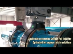 GRAT Electric CPVC Butterfly Valves