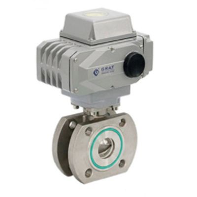 ASME On Off Explosion Proof Electric Actuator Ball Valve Electric Motorized Actuator