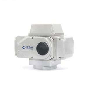 HVAC Valve Alloy Quick Open Electric Actuator 20nm - 2000nm With PPD DDS