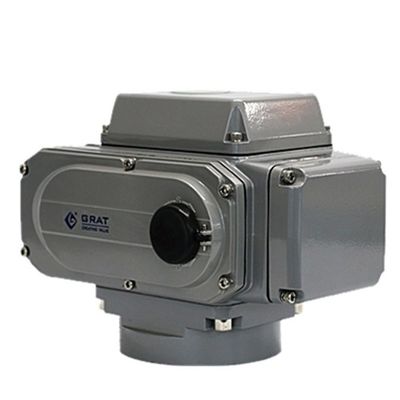 Ordinary Temperature Quick Open Electric Actuator AC380V Flange Connection For Boats
