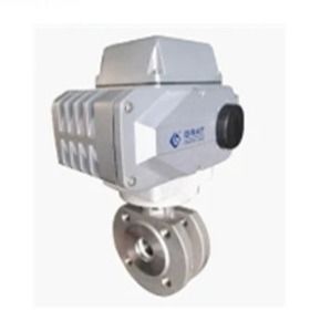 Grat Normal Temperature Stainless Steel Small Flow Control Electric Ball Valve